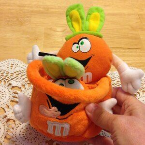 Collectible M&M's basket and mini figure